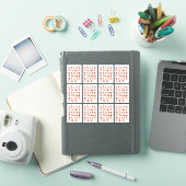 12pcs American Sign Language Alphabet Board, Asl  Aufkleber (iPad Hülle)