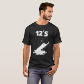 12's Shoe T-Shirt (Vorne ganz)