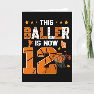 12th Birthday Sketll This Ller Is Now Twelve Years Karte