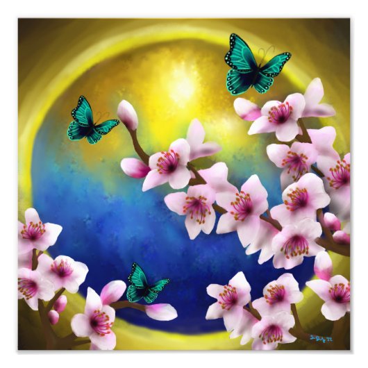 12x12 Frühling in der Himmelspresse Fotodruck (Vorne)