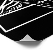 12x12 Inch TrapBaph-Poster Poster (Ecke)