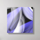 12x12" Lavender Moon Trend Abstract Art Violet Leinwanddruck (Vorderseite)
