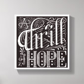 12x12 Leinwand "Thrill of Hope" (Vorderseite)