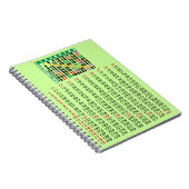 12x12 Matrix Notizblock (Rechte Seite)