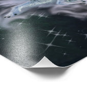 12x12 Spirit Wolf Print Fotodruck (Ecke)