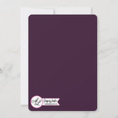 12x18 Abschluss Teil Aufforderung zur Einreichung  Einladung (Rückseite)