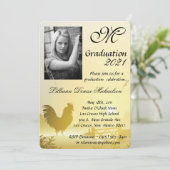 12x18 Abschluss Teil Einladung Sonntagsvormittagsf (Stehend Vorderseite)