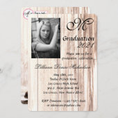 12x18 Abschluss Teil Einladung Stiefel Land rusti (Vorne/Hinten)