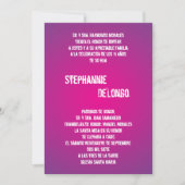 12x18 Aquamarin DJ Spin Turntable Quinceanera Einl Einladung (Vorderseite)