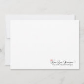 12x18 Aquamarin Türkis Damask Quinceanera Einladun Einladung (Rückseite)