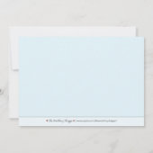 12x18 Barocke Aquamarine Schokolade 2-Foto Save th Save The Date (Rückseite)