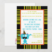 12x18 Birthday Bash Fun Party Einladung (Vorne/Hinten)