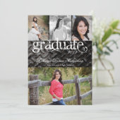 12x18 Black Steel Metal Aluminium Senior Ankündigu Ankündigung (Stehend Vorderseite)