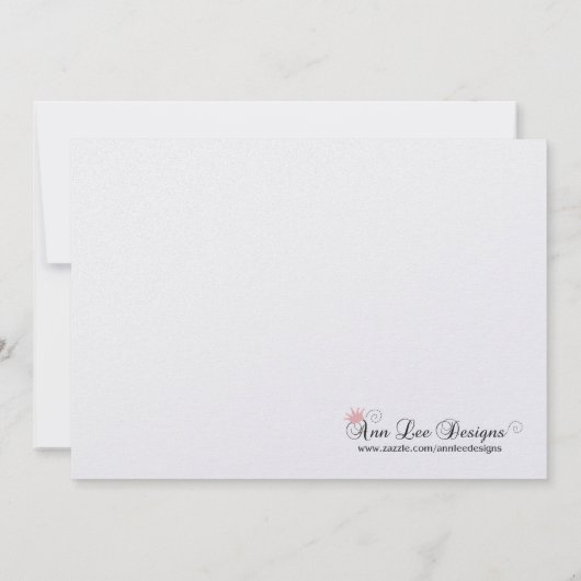 12x18 Blue Zebra Print Patter Quinceanera Einladun Einladung (Rückseite)