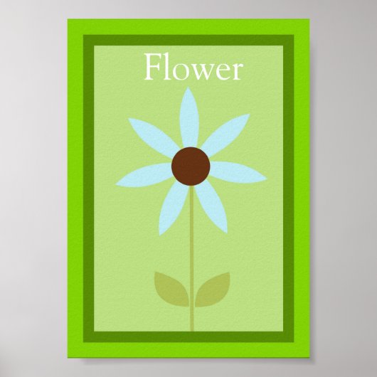 12x18 Blume Forest Friends Poster (Vorne)