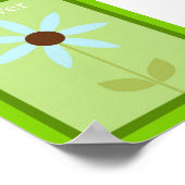 12x18 Blume Forest Friends Poster (Ecke)