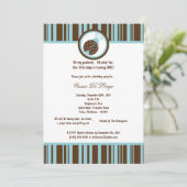 12x18 Brown Lady Bug Geburtstagsparty Einladung (Stehend Vorderseite)