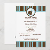 12x18 Brown Lady Bug Geburtstagsparty Einladung (Vorne/Hinten)