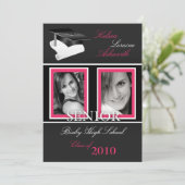 12x18 Cap & Diploma Foto Abschluss Ankündigung (Stehend Vorderseite)