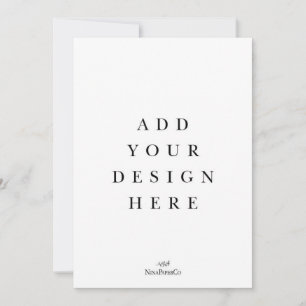 12x18 Card-Druck Einladung