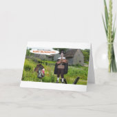 12x18 card Happy Thanksgiving Trukey Dankeskarte (Vorderseite)