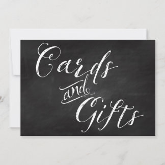 12x18 Cards & Gift Card Sign for Wedding