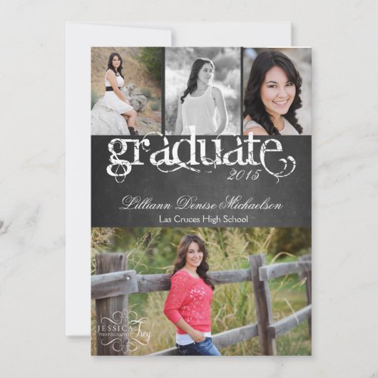 12x18 Chalkboard Black Board Vorstandsankündigung Ankündigung (Vorderseite)