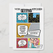 12x18 Comic Strip Book Pop Einladung (Vorderseite)