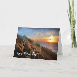 12x18 Cornish Sunset Mother's Day Card Karte