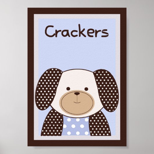12x18 "Cracke" Graham Crackers Baby Beet Wand an W Poster (Vorne)
