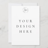 12x18 Custom Einladung (Vorderseite)