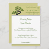 12x18, das Einladungs-japanischen grünen Einladung (Vorne/Hinten)