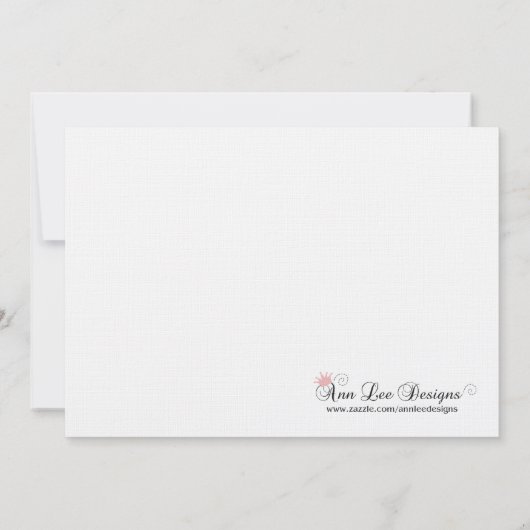 12x18 Diamond Topaz Sweet 16 Birthday Einladung (Rückseite)