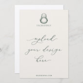 12x18" Digibuddha Einladungen Verschiedene Schrift (Vorne/Hinten)