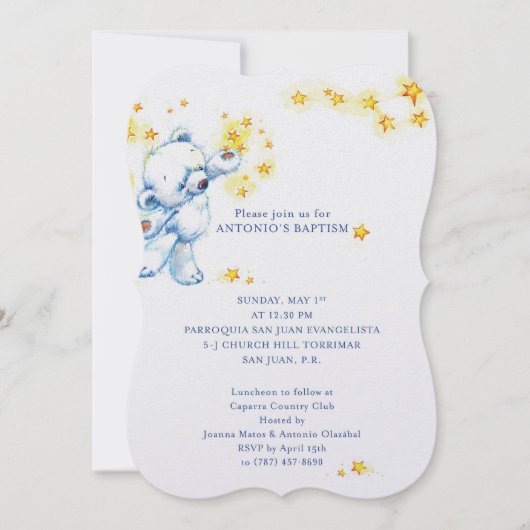 12x18 Einladung (Vorderseite)