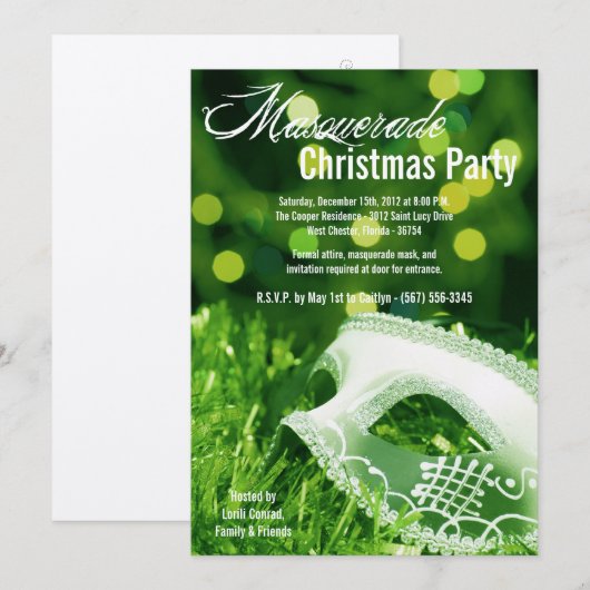 12x18 einladung (Vorne/Hinten)