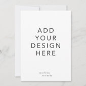 12x18" einladung (Vorderseite)