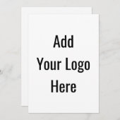 12x18-Einladung Einladung (Vorne/Hinten)