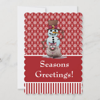 12x18 Einladung, Vorder- und Rückseite für benutze Einladung