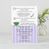 12x18 Einladung zur Fairy Tale Fun Party (Stehend Vorderseite)