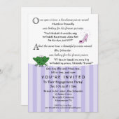 12x18 Einladung zur Fairy Tale Fun Party (Vorne/Hinten)