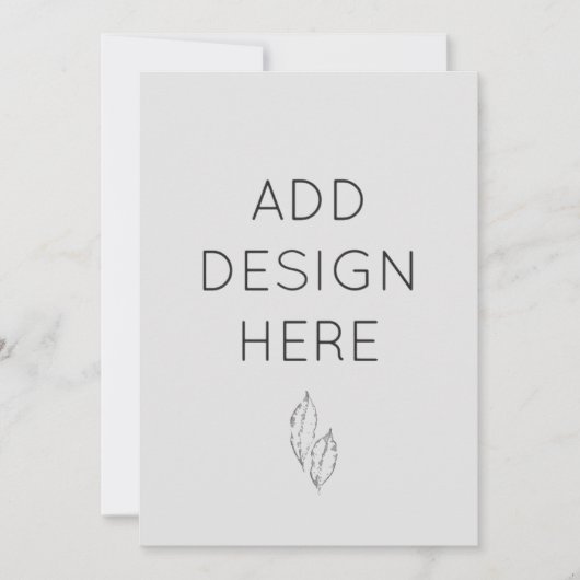 12x18" Einladungs-Karten für den benutzerdefiniert Einladung (Vorderseite)