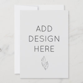 12x18" Einladungs-Karten für den benutzerdefiniert Einladung