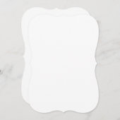 12x18 Einladungs-Klammer Einladung (Vorne/Hinten)