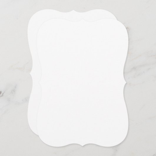 12x18 Einladungs-Klammer Einladung (Vorne/Hinten)