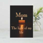 12x18 Einladungshülse für Ihre Mutter Einladung (Stehend Vorderseite)