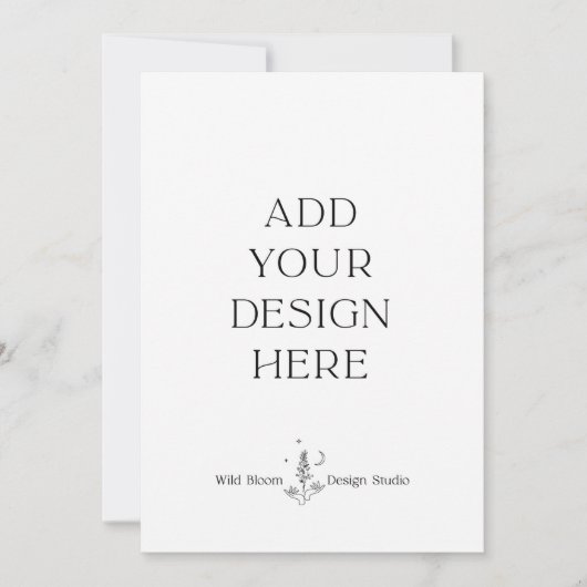 12x18" Einladungskarten für den benutzerdefinierte (Vorderseite)