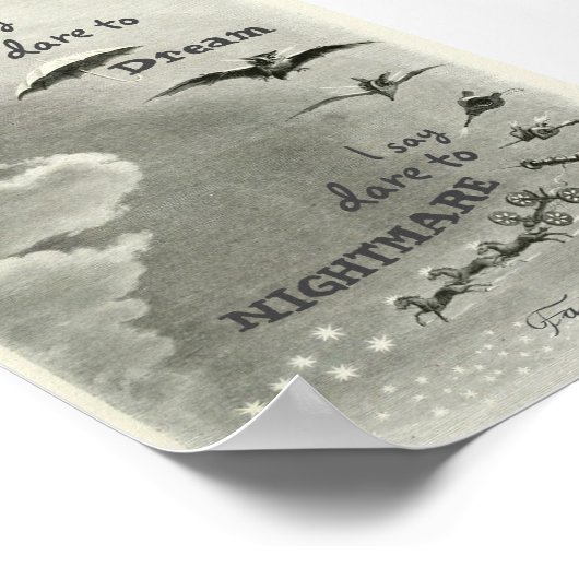 12x18 Fairy Gothmutter wagt den Albtraum-Druck Poster (Ecke)