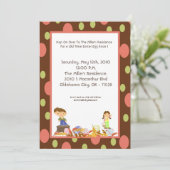 12x18 Fall Alte Osterjagd Party Einladung (Stehend Vorderseite)