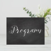 12x18 Favors Card Sign for Wedding (Stehend Vorderseite)